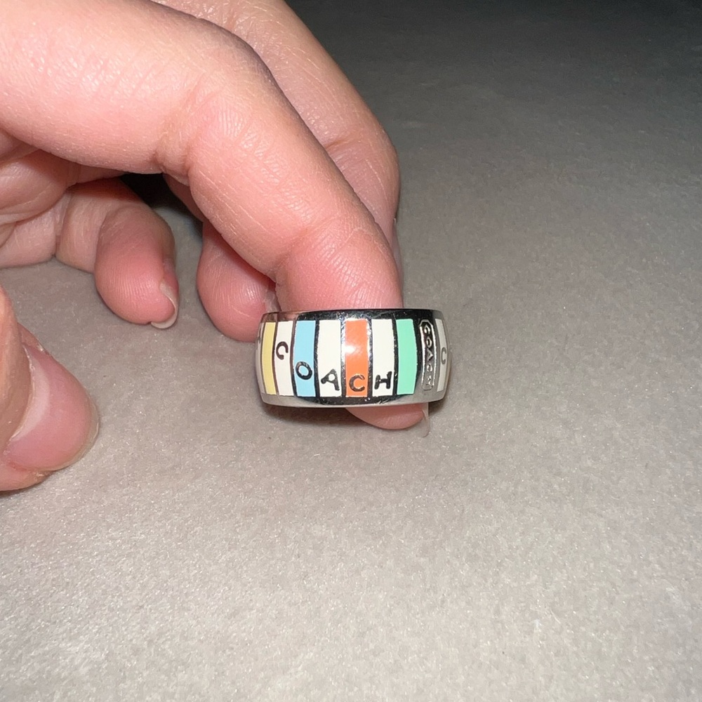 COACH Pastel Ring